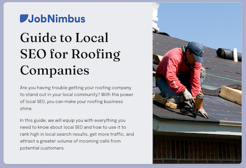 Guide to Local SEO for Roofing Companies | JobNimbus Download